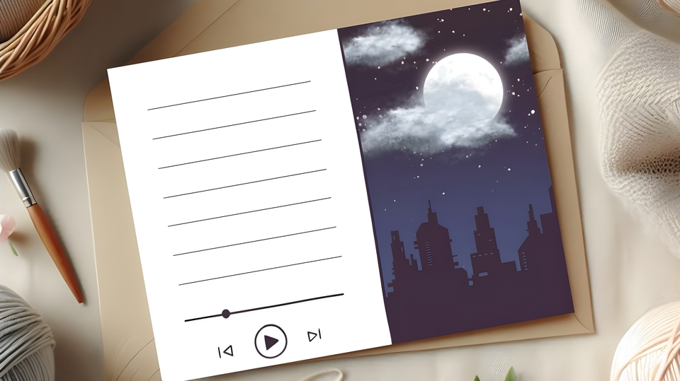 Kartu Ucapan & Video - Desain Custom Greeting Card (kartu ucapan) - 18