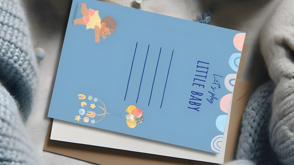 Kartu Ucapan & Video - Desain Custom Greeting Card (kartu ucapan) - 2