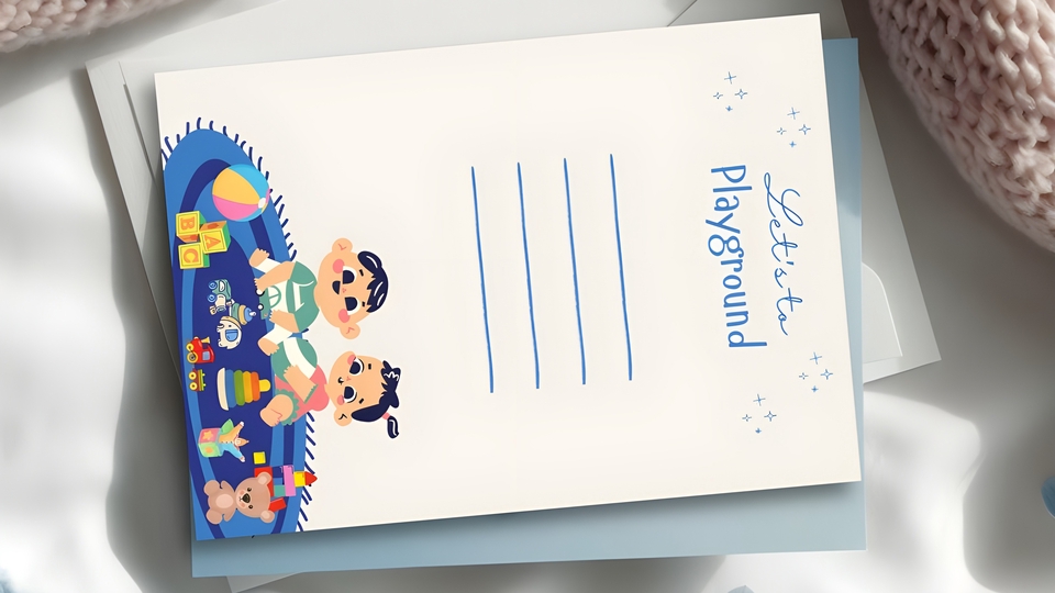 Kartu Ucapan & Video - Desain Custom Greeting Card (kartu ucapan) - 4