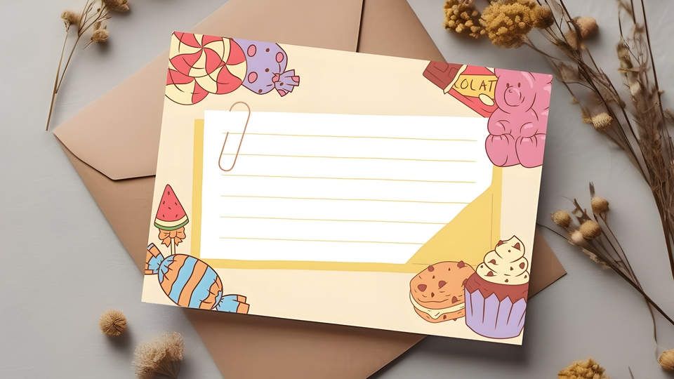Kartu Ucapan & Video - Desain Custom Greeting Card (kartu ucapan) - 8