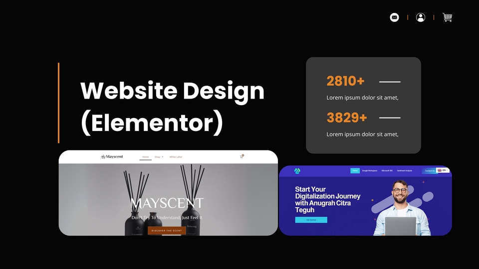 Jasa Pembuatan Landing Page untuk Produk UMKM dan Brand - Jasa Desain Website WordPress (Elementor)