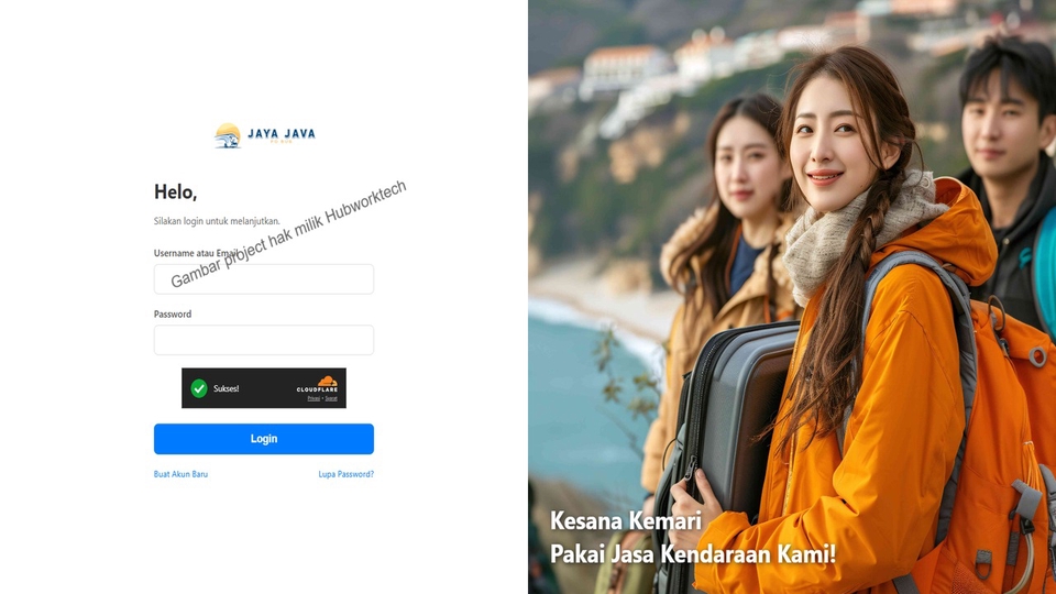 Jasa Pembuatan Software dan Program Dekstop - Sistem Pesan Tiket Kendaraan Travel Mobil Bus Online