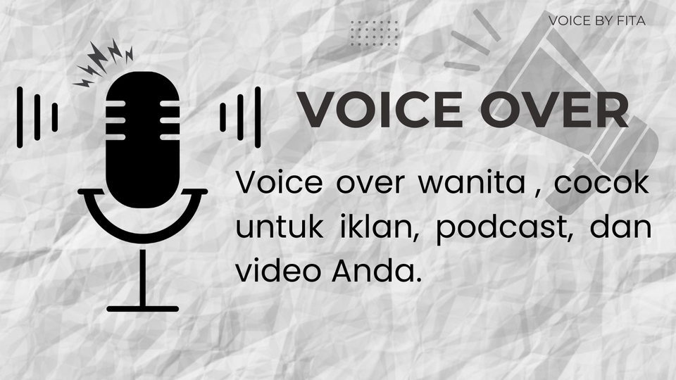 Jasa Voice Over, Dubbing, dan Pengisi Suara Video - Voice over wanita