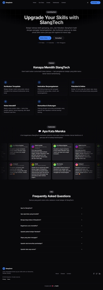 Web Development - Website landing page modern & responsif mulai 500rb – desain elegan, cepat, dan profesional. - 2