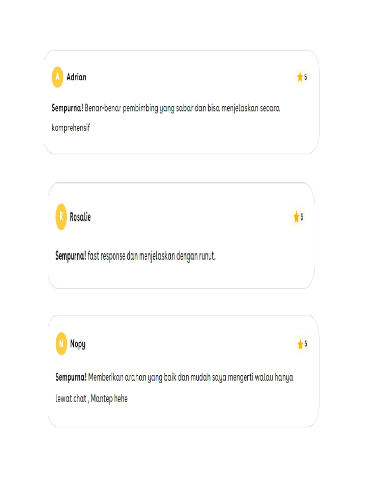 rating di superprof