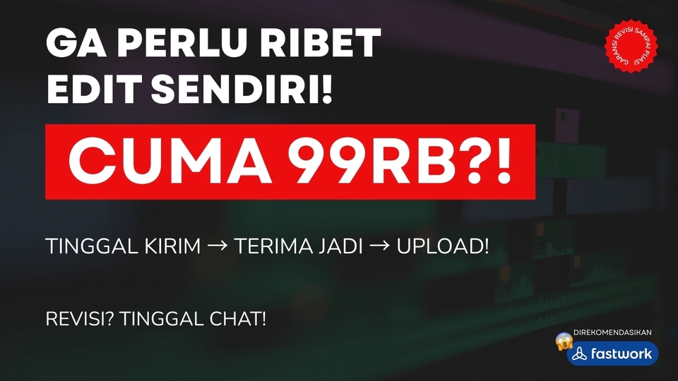 Viral Video - Jasa Editing Video YouTube Profesional: Long Form & Shorts - Mulai 99rb - 5