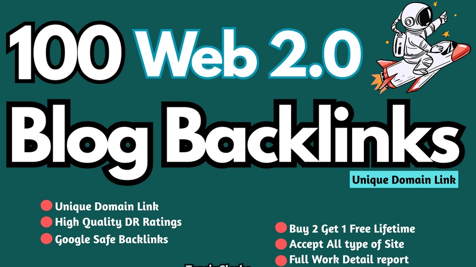 Jasa Blogger Sponsored Post & Content Placement - 2025 Updated Quality Domain 100 Web 2.0 Super Effective Blog Backlinks