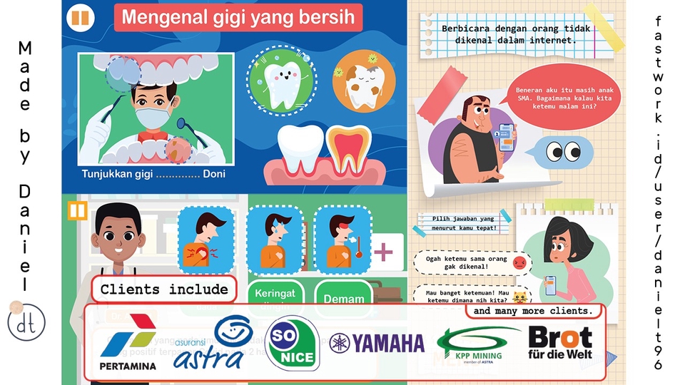 Jasa buat Game Edukasi Pendidikan, Professional, Komersial Cepat (Android, HTML5 web, PC)