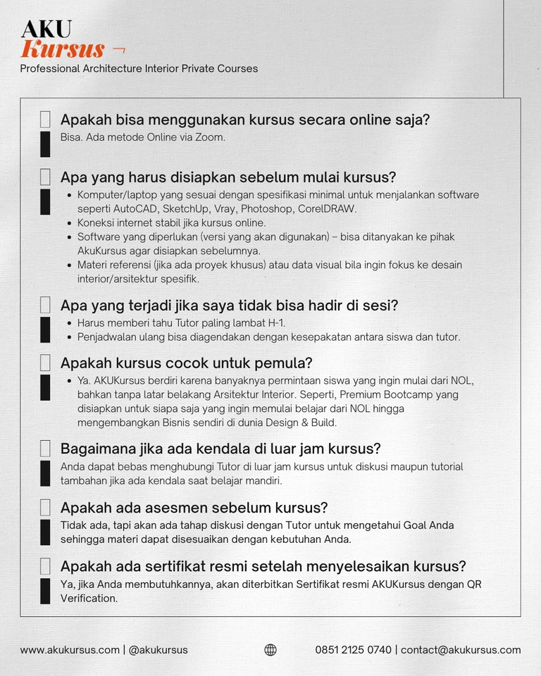 Kursus Online - Program Eksklusif Kursus Design & Build: Dari Teori Bangunan hingga Branding Bisnis Profesional - 5