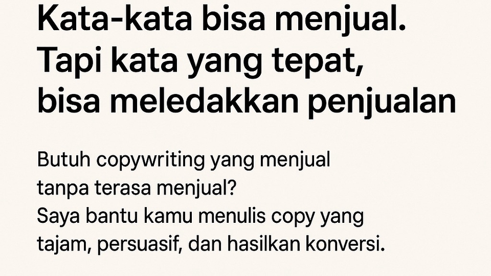 Jasa Penulis Artikel Berkualitas dan Bergaransi - Copy Writing