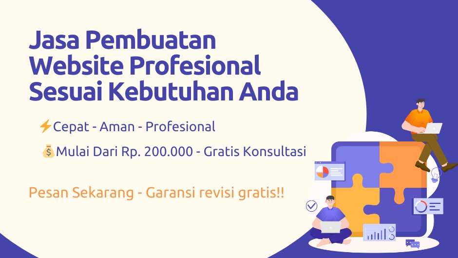 Jasa Pembuatan Website Profesional untuk Bisnis yang Ingin Tampil Lebih Kredibel - Jasa Pembuatan Website dan Aplikasi Profesional
