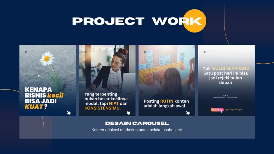 Jasa Desain Canva Profesional dan Kreatif untuk Segala Kebutuhan - Desain konten Instagram & video reels