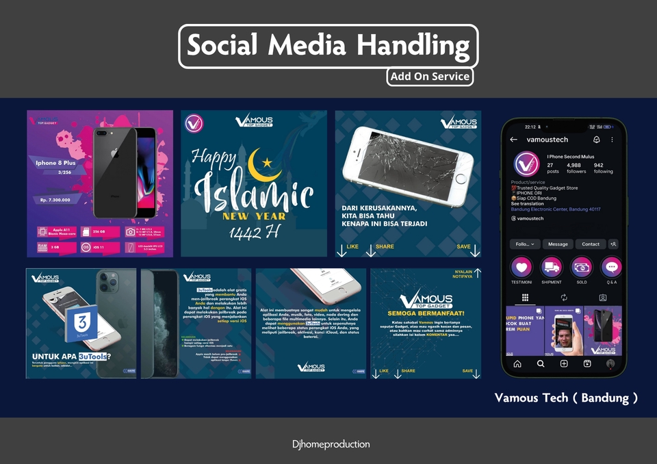 Social Media Management - Social Media Specialist ( Handling ) - 8