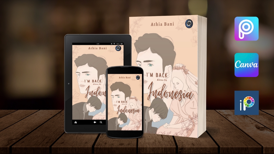 Gambar dan Ilustrasi - Cover Book Illustration : Novel, Cerpen, Puisi, Buku Antologi, Buku Cerita Anak, Album - 4