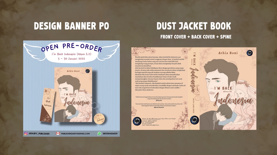 Gambar dan Ilustrasi - Cover Book Illustration : Novel, Cerpen, Puisi, Buku Antologi, Buku Cerita Anak, Album - 7