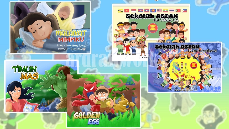 Gambar dan Ilustrasi - Desain Komik dan Ilustrasi Buku Bergambar - 3