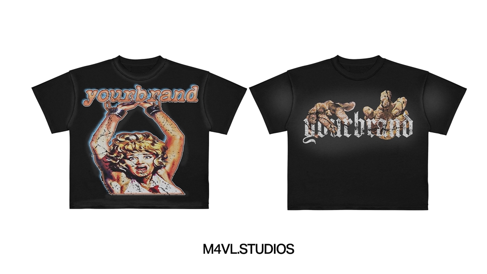 Desain Kaos & Motif - CLOTHING DESIGN / KAOS STREETWEAR DAN CUSTOM BEBAS - 6