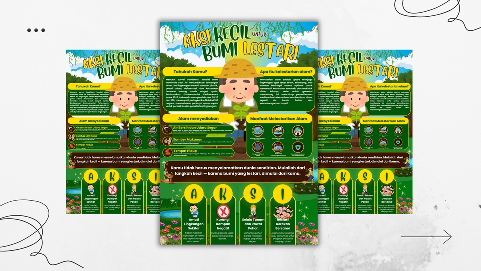 Digital Printing - JASA PEMBUATAN INFOGRAFIS/DESAIN FLYER/PAMFLET/ID CARD - 4