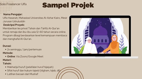 Jasa Les Privat Profesional untuk Semua Tingkat Pendidikan - PRIVAT PERBAIKAN BACAAN AL QURAN SESUAI TAJWID DAN MENGHAFAL QURAN DENGAN MUDAH