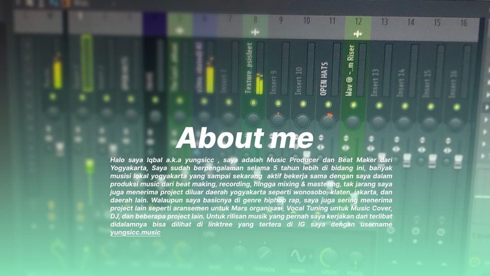 Pembuatan Musik - Jasa Pembuatan Musik / Beat untuk Single, Mars, Backsound, Audio Scoring dan lain - lain. Murah! - 7