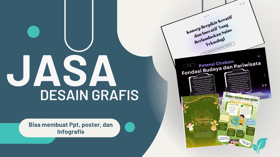 Jasa Pembuatan Presentasi / Desain PowerPoint - Freelancer Desain Poster, Infografis dan Ppt