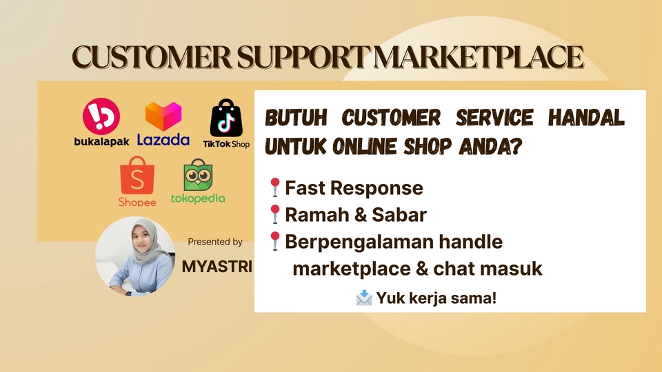 Jasa Admin Website, Media Sosial & Toko Online - Customer Service Support All E-Commerce (Shopee, Tiktokshop, Bukalapak, Lazada, Tokopedia dll)