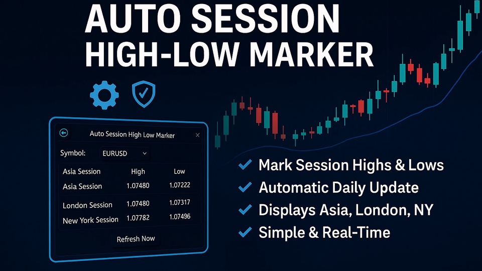 Jasa Pembuatan Software dan Program Dekstop - Auto Session High-Low Marker