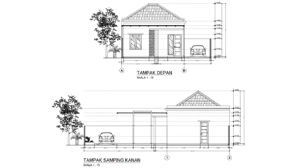 CAD Drawing - Jasa design arsitektur - 3