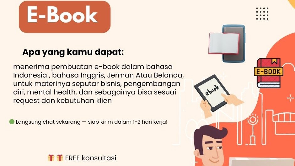 Jasa Penulisan Buku Profesional dan Terjangkau - Create E-Book