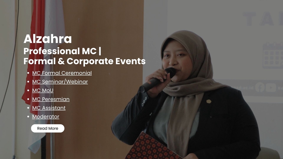 🎙️ Turning formalities into memorable moments. ✨