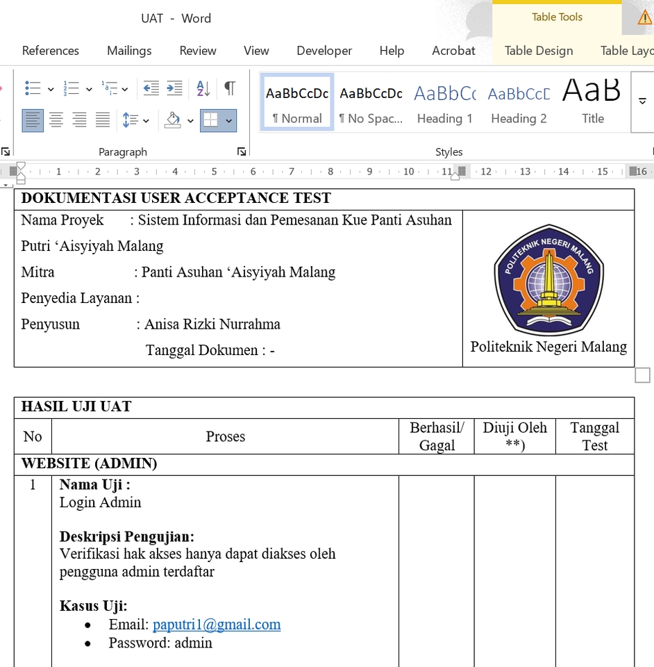 Data Science - Sistem Analyst - 3
