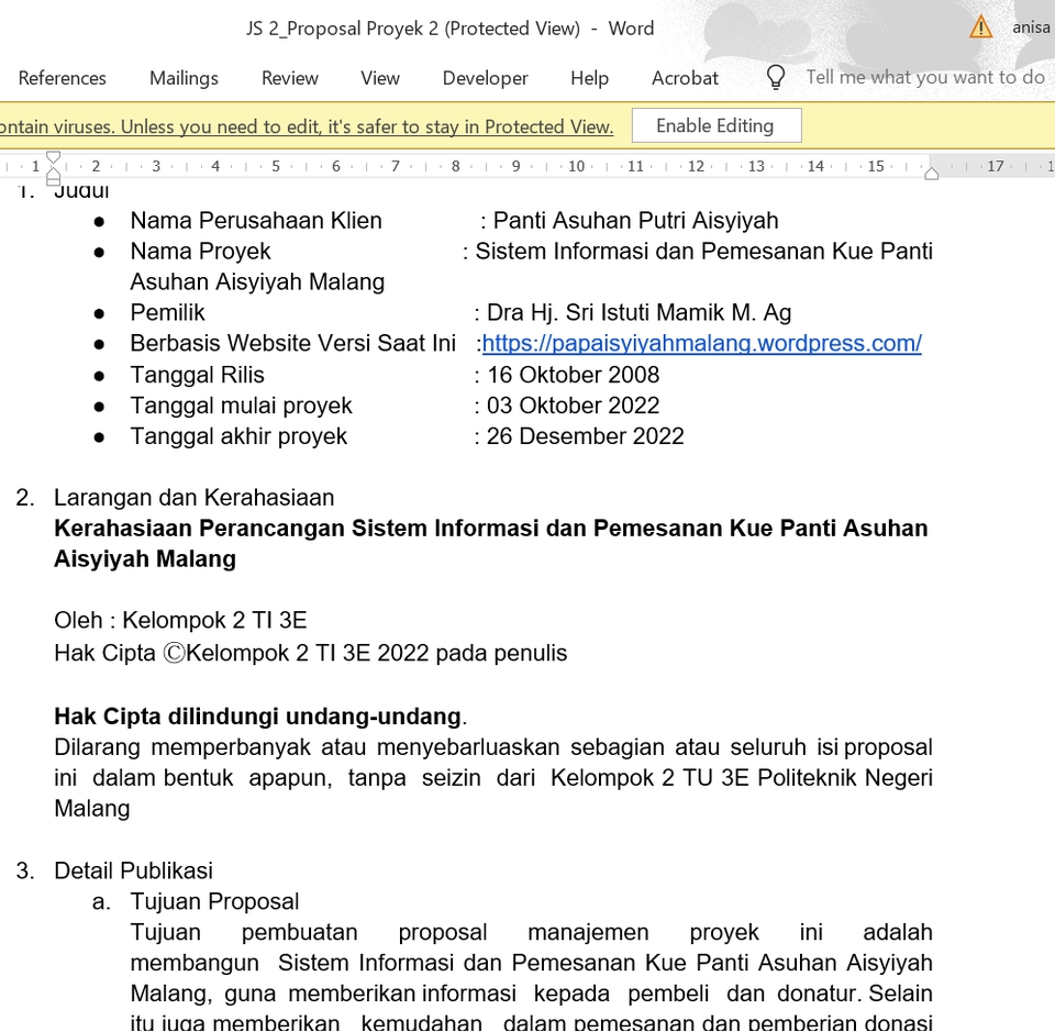 Data Science - Sistem Analyst - 2