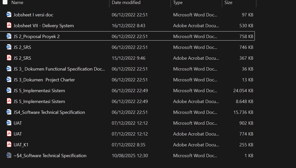 Data Science - Sistem Analyst - 4