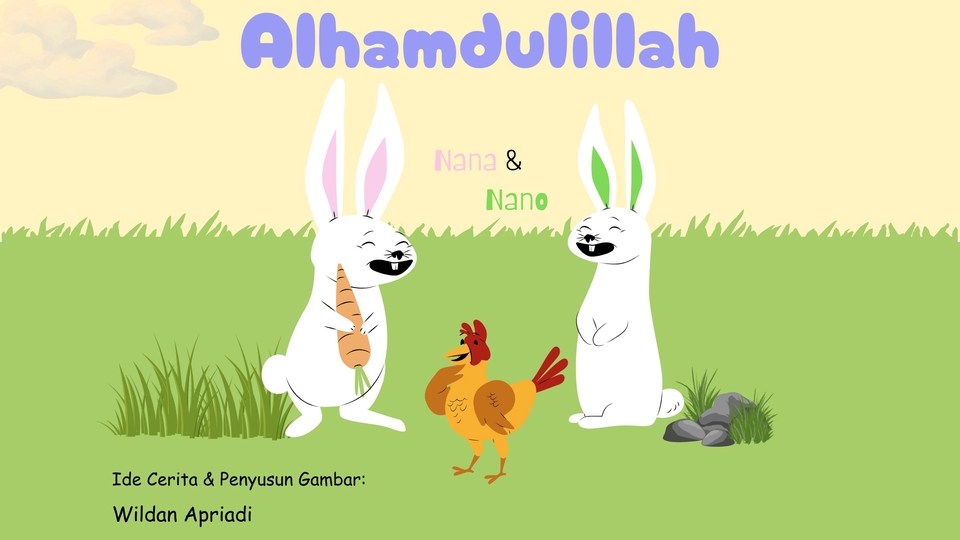 Jasa Penulisan Buku Profesional dan Terjangkau - Komik Edukatif Islami untuk Anak Usia 2-5 Tahun