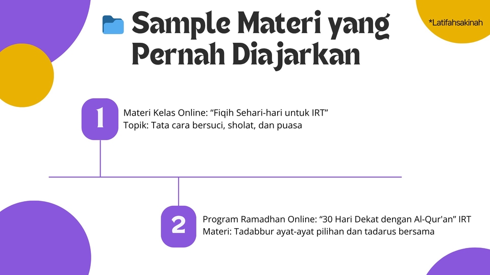 Jasa Les Privat Profesional untuk Semua Tingkat Pendidikan - KURSUS KEAGAMAAN ONLINE; BELAJAR DASAR ISLAM DENGAN MUDAH &CEPAT PAHAM UNTUK PEMULA-GURU AGAMA