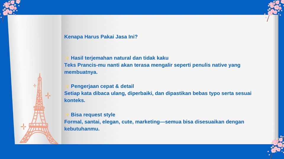 Penerjemahan - Penerjemah bahasa Perancis - 3