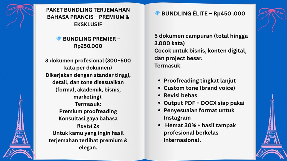 Penerjemahan - Penerjemah bahasa Perancis - 6