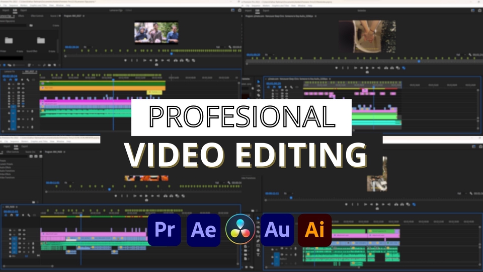 VIDEO EDITOR PROFESIONAL CEPAT DAN MURAH, BISA SEHARI KELAR!