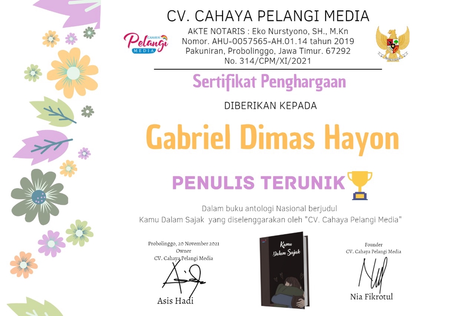 Penulis terunik dalam event cerpen nasional