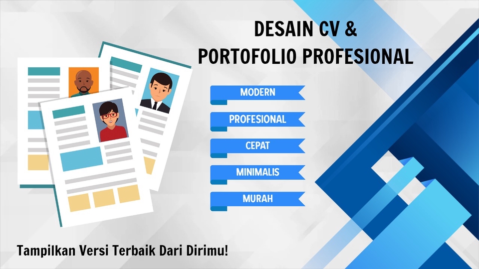Tampilan clean dan berkelas akan buat profilmu langsung menarik perhatian dari pandangan pertama✨️