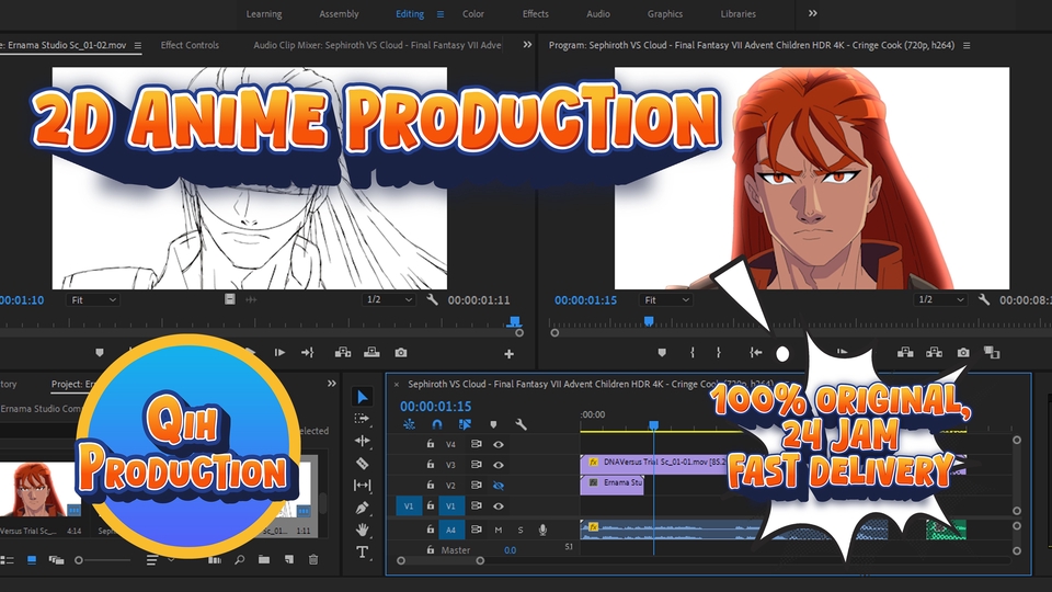 Jasa Video Animasi 2D Profesional | Motion Graphic & Explainer untuk UMKM & Content Creator