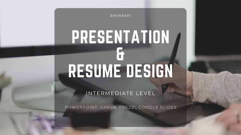 Jasa Desain CV (Curriculum Vitae) & Portofolio - Presentation & Resume Design