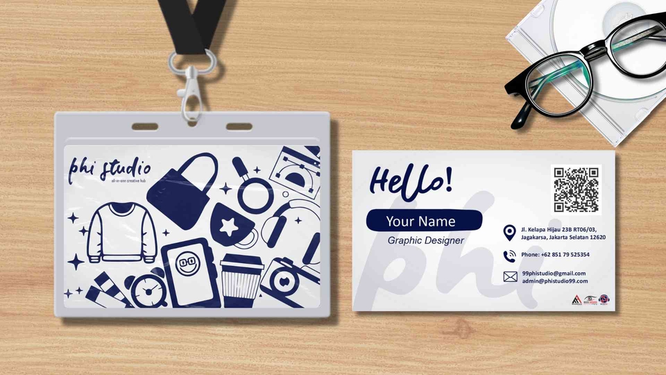 Desain ID Card - DESAIN KARTU NAMA (ID CARD) FORMAL / NON FORMAL - 2