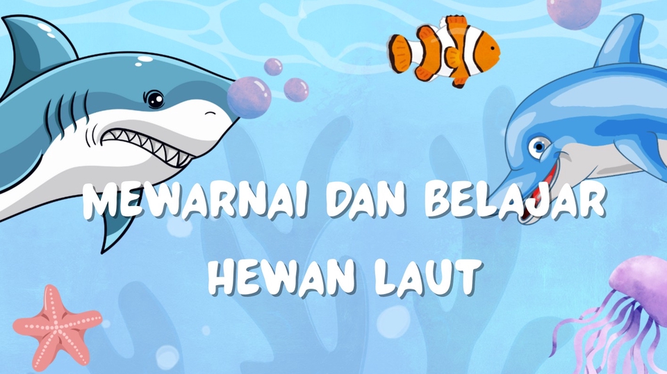 Jasa Desain Canva Profesional dan Kreatif untuk Segala Kebutuhan - Desain Canva edukatif buku mewarnai dan belajar anak