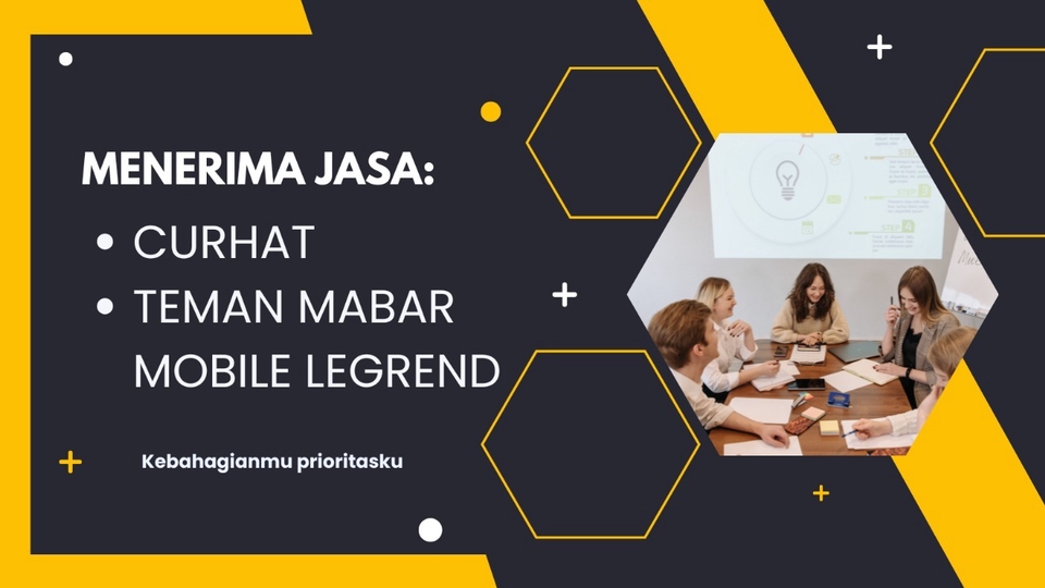 Jasa Joki Mobile Legend untuk Push Rank - Menerima Jasa Curhat atau Teman Mabar Mobile Legend