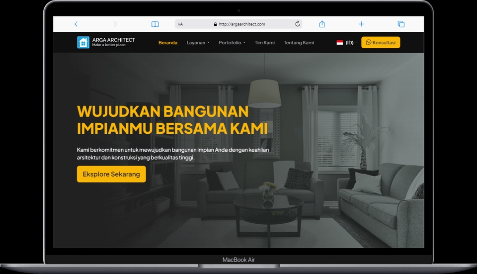 Website jasa Arsitek dari Kudus