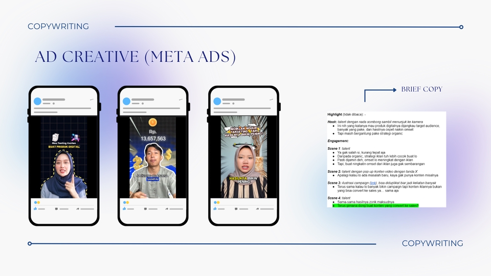 Penulisan Konten - Script Iklan Video & Copywriting Iklan Media Sosial (TikTok, Reels, YouTube) – Tingkatkan Konversi! - 2
