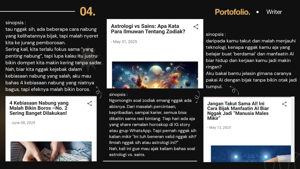Penulisan Konten - Jasa Penulisan Konten Artikel SEO-Friendly & Menarik untuk Website atau Blog - 5
