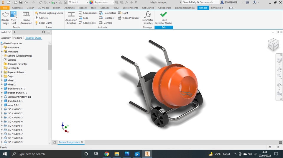 CAD Drawing - Jasa Gambar Teknik & 3D Mesin | CAD, SolidWorks, Inventor, AutoCAD - 7