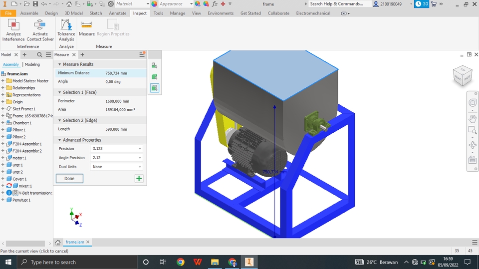 CAD Drawing - Jasa Gambar Teknik & 3D Mesin | CAD, SolidWorks, Inventor, AutoCAD - 10